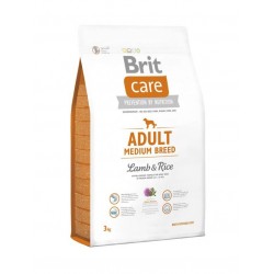 Brit Care Adult Medium Breed Lamb & Rice - Cordero 3 Kg
