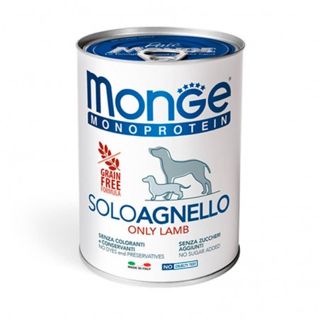 Monge Canine Adult Monoprotein Cordero lata 400 g