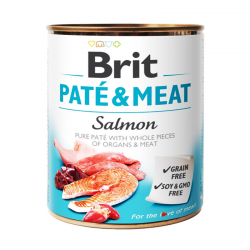 Brit Paté & Meat Salmón 800 Gr
