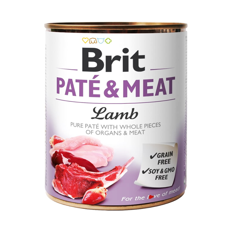 Brit Paté & Meat Lamb - Cordero 800 Gr