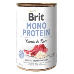 Brit Care – Lata Mono Protein Cordero & Arroz 400 Gr