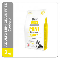 Brit Care Mini Grain Free Adulto Cordero 2 Kg