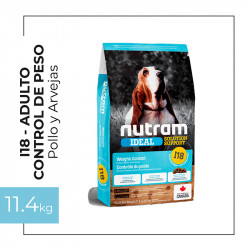 Nutram I18 - Adulto Control de Peso - Pollo y Arvejas