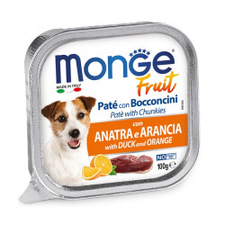 Monge Canine Fruit Pato y Naranja lata 100 g