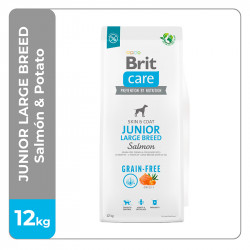 Brit Care Junior Large Breed Salmón & Potato 12 Kg