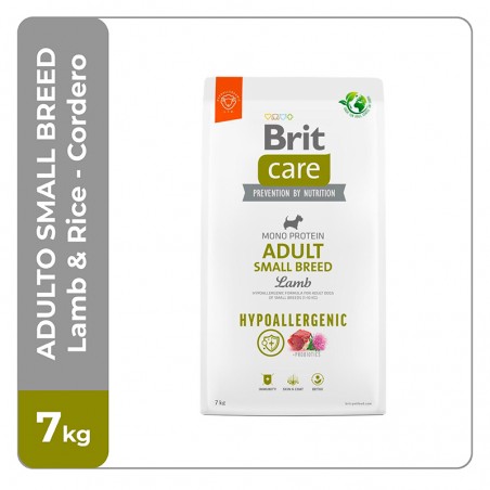 Brit Care Adult Small Breed Lamb & Rice - Cordero 7.50 Kg